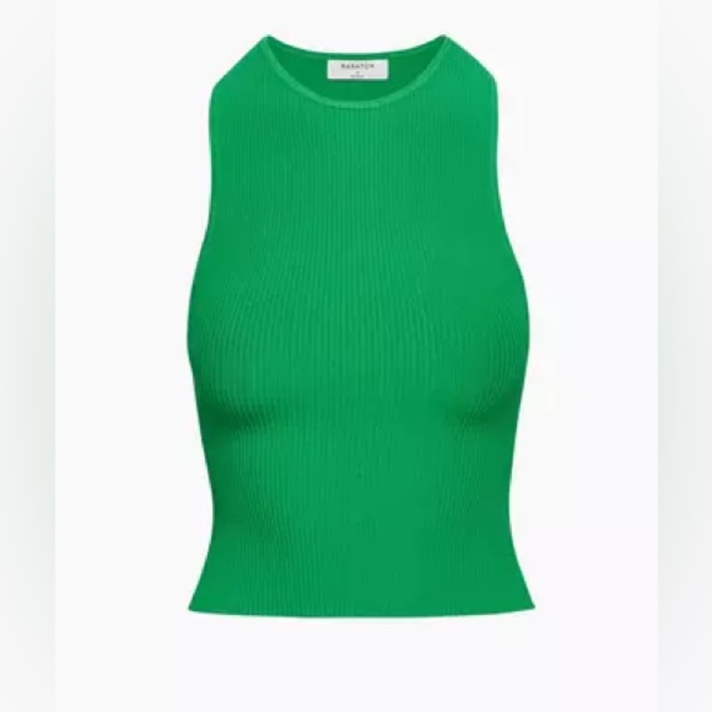 Babaton Sculpt Knit Racer Gloss Green Size M